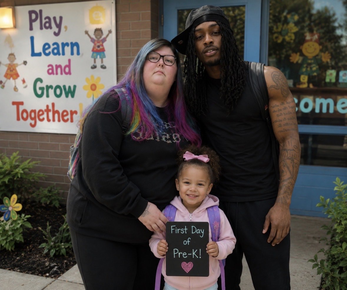 johnbigporkbutt's tweet photo. First day of pre-k!!💓💓…..@lexbug1617 
#fuckpeljit #reliableparents #school 😜😝😕 https://t.co/7waF9z4p6c