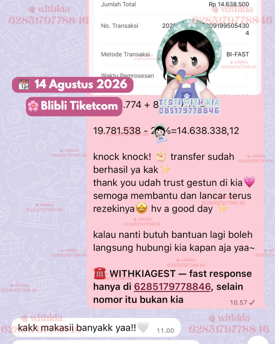 withkiagest's tweet photo. MASUK GESTUN BIG NOM🤑✨ 

gestun indodana blibli paylatter tiketcom! trusted 100% instan sung trf😙🫶🏻 big nom? aman saja! get spec fee yookk😝 

🖇️ 19.781.000 [ 14/08/26 ]

☎️ call kia gestun fastrep on wa 6285179778846 https://t.co/dGRjnA3tWc