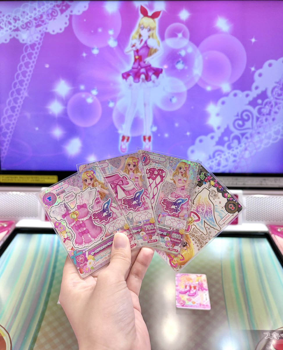 __1unax's tweet photo. 2日目はいちごちゃんでプレイしました〜！！🌟
場所はあかりちやんの台！

さらにアイカツが楽しみになったので貯金頑張ります‼️ https://t.co/jrPlsLyipz