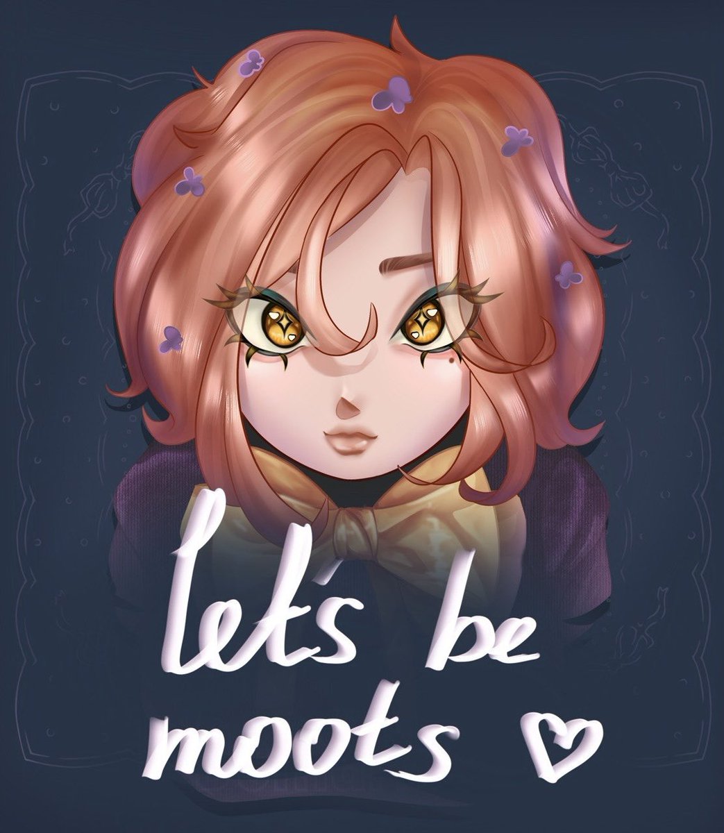 Demariesss's tweet photo. ✦ 𝐋𝐄𝐓𝐒 𝐁𝐄 𝐌𝐎𝐎𝐓𝐒 ✦
────── ⋆⋅✧⋅⋆ ──────
❥ I’d love to get to know more artists on X 💕🫶🏻🫶🏻
────── ⋆⋅✧⋅⋆ ──────
❥ Thank you for trusting me!
#ArtistOnX #DigitalArtist #ArtMoots #CommissionOpen https://t.co/45d9yBFqQw