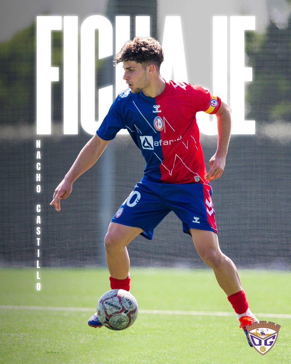 CDG_cantera's tweet photo. 💜 FICHAJE | C.D. Guadalajara Promesas

Talento joven para la mediapunta del Promesas con la llegada de Nacho Castillo Barjau.

A sus 19 años, se incorpora al equipo procedente del Rayo Majadahonda para comenzar una nueva etapa vestido de morado durante la temporada 2026/27. https://t.co/nqmmm4D214