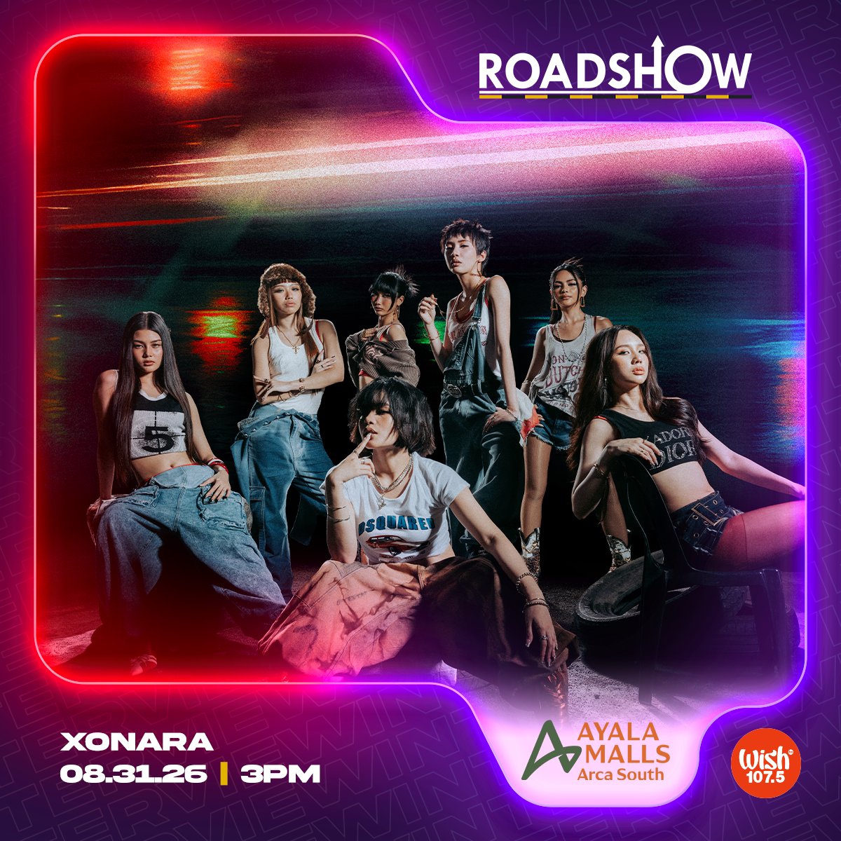 wish1075's tweet photo. The Wish Bus goes to Ayala Malls Arca South tomorrow!

Catch the awesome live Roadshow performances of @stellajero_, @officialxonara, and J2X.

See you there, Wishers! https://t.co/ZhbOH7clqQ