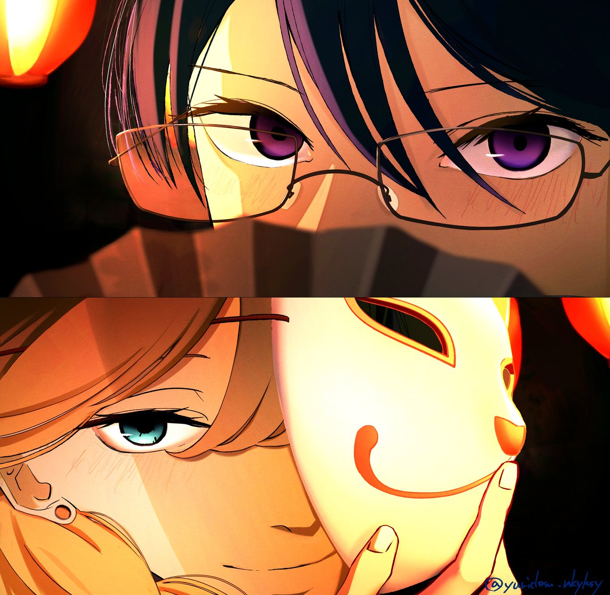 yuridesu_nkyksy's tweet photo. 今月は色々描けたかも。嬉しい🫠
#今月描いた絵を晒そう #Doukyuusei https://t.co/lX2smineV6