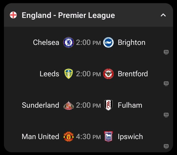 TheWingPlay's tweet photo. Today in the English Premier League.

Make your predictions. https://t.co/7oGlSQJpfr