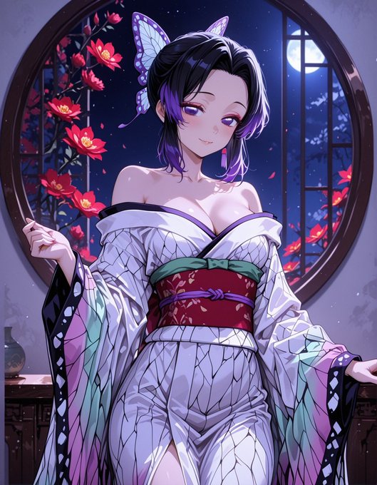 Ddetp9's tweet photo. #胡蝶しのぶ
SFW illustration. https://t.co/mBPnFaAob4