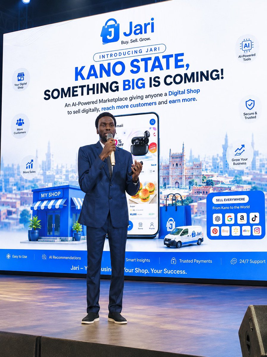 muhammadrabiu_i's tweet photo. 🚀 KANO, ARE YOU READY FOR WHAT’S COMING? 👀🔥

The future of business is here! 🤖💼
Something BIG is coming soon…

#AIBusinessSummit #KanoAI #AIForBusiness #KanoState #ComingSoon 🚀 https://t.co/mCTC7u7bAn
