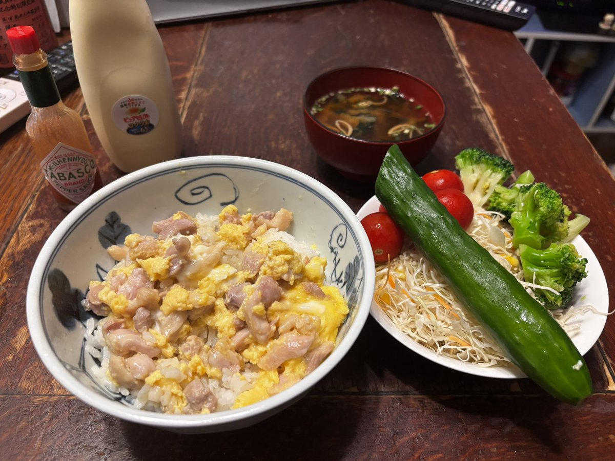 IA_0910's tweet photo. 今日から俺のことは親子丼マスターと呼んでくれ https://t.co/wOXUB3fAlM