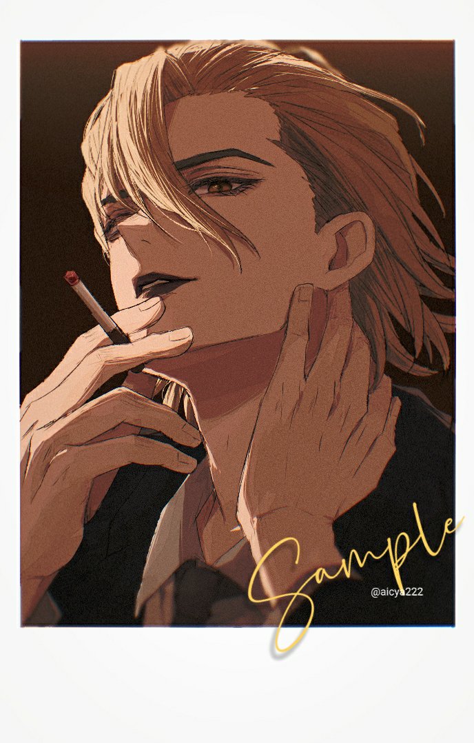 aicya222's tweet photo. 🚬ver.ブロマイドのサンプルです https://t.co/cCM0dMWPM5