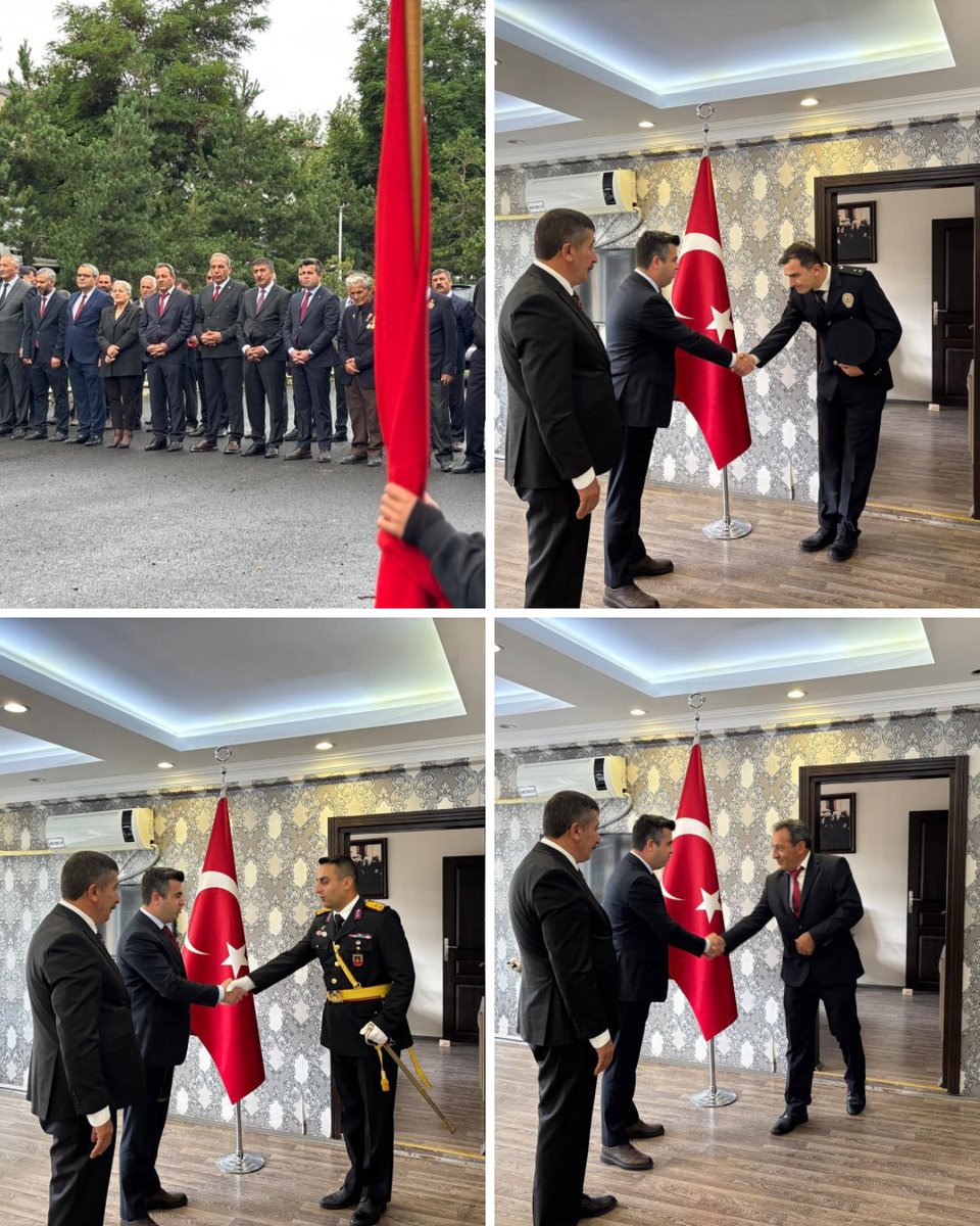 TC_Susuz's tweet photo. 30 Ağustos Zafer Bayramı’nın 104. yıl dönümü münasebetiyle, Kaymakamımız Sayın Furkan ÖZTÜRK, makamında tebrikleri kabul etti. https://t.co/94SDZCXkbO