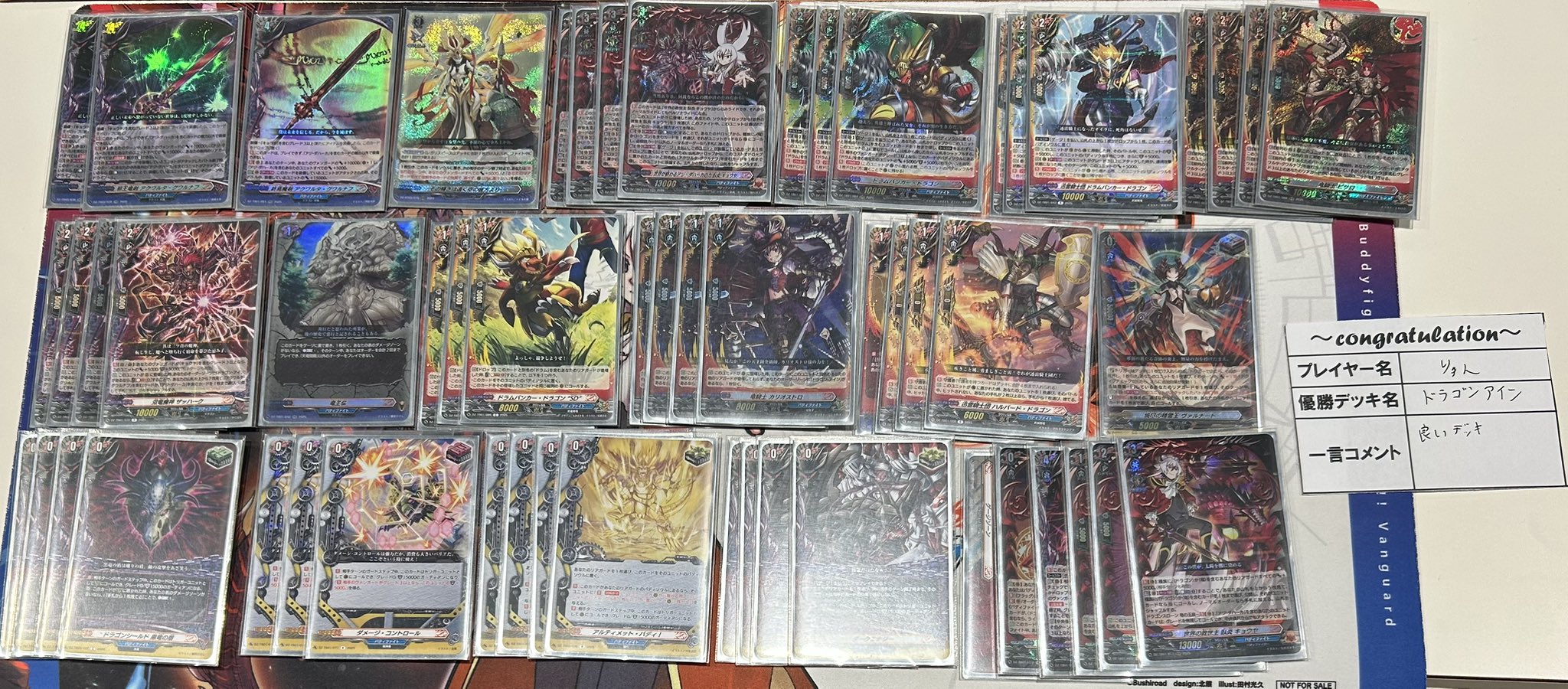 ヴァンガード ドラゴンアインデッキパーツ ドラゴン・アイン【C】{DZ