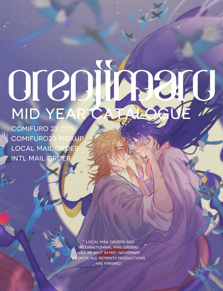 orenjimaru_2's tweet photo. [🔄🩷 appreciated]

#COMIFURO23 #CF23 pickups,  MAIL ORDER, and GIVEAWAY opened!

PICKUPS - closes 15th Sept
MAIL ORDERS - closes 10th Oct
🐦‍⬛Genshin Impact (mostly Varka, Flins, Varflins), Furries, Wuthering Waves, Holostars

catalogue, link, and GA details below!
#cf23catalogue https://t.co/lTAGNA1mtU