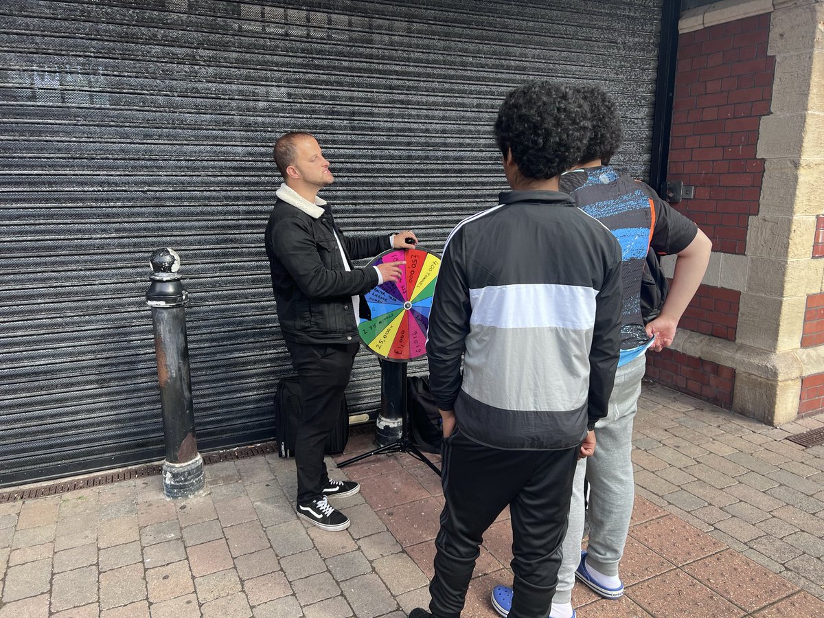 BolloLtd's tweet photo. Always great seeing young folk engage with us.   We’re at the train station in #BarryIsland- Come and say hello and learn about #TrackSafety #RailSafety #IAmTrainSafe #DidntSeeItComing
@NetworkRailWAL @BTPWales https://t.co/6ey2pflkBl