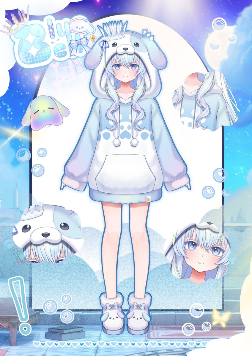 BluebellNR's tweet photo. °‧🫧⋆.ೃ･ L2D Model Reveal >𓂃 𓈒𓏸   

ออกมาให้เห็นแล้วล่ะ 🩵 
เป็นหมาเอ๋อๆ อย่างสมบูน

 #VtuberTH #Vtuber #VTuberUprising https://t.co/vEpGAef5ir