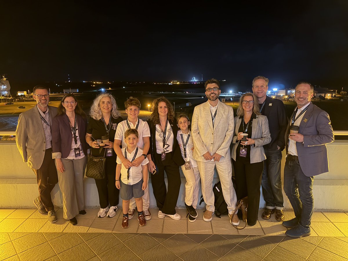 nancyromansci's tweet photo. A special moment for @SpaceTelescope Roman Mission Office! 

After years of helping prepare the science operations that will turn @NASARoman observations into discoveries, members of the team are gathered at @NASAKennedy to watch Roman begin its journey to space.

#RomanLaunch https://t.co/zIRL62z0nL
