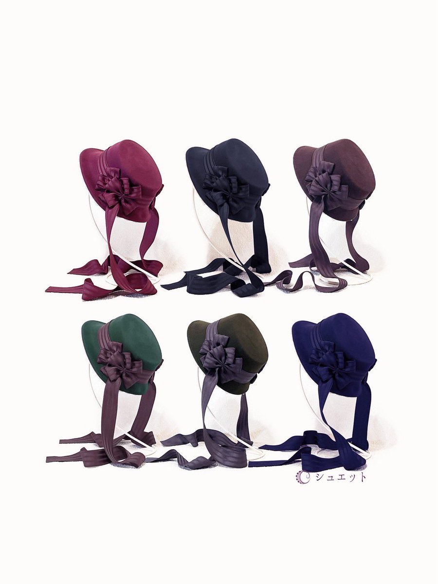 chouette_hatter's tweet photo. 9/5(土)19時-9/6(日)24時 
秋冬作品受注販売

「クロッシュ ド レグリーズのボンネット」

大聖堂の祈りの鐘
小さなブリムが華奢で清楚な印象を与えてくれるクロッシュ型
後ろブリム短めのクラシカルなデザイン
秋冬の装いを彩る深みのあるカラーです

リクエストありがとうございます☺️
#シュエット https://t.co/x1pd1kqpFT