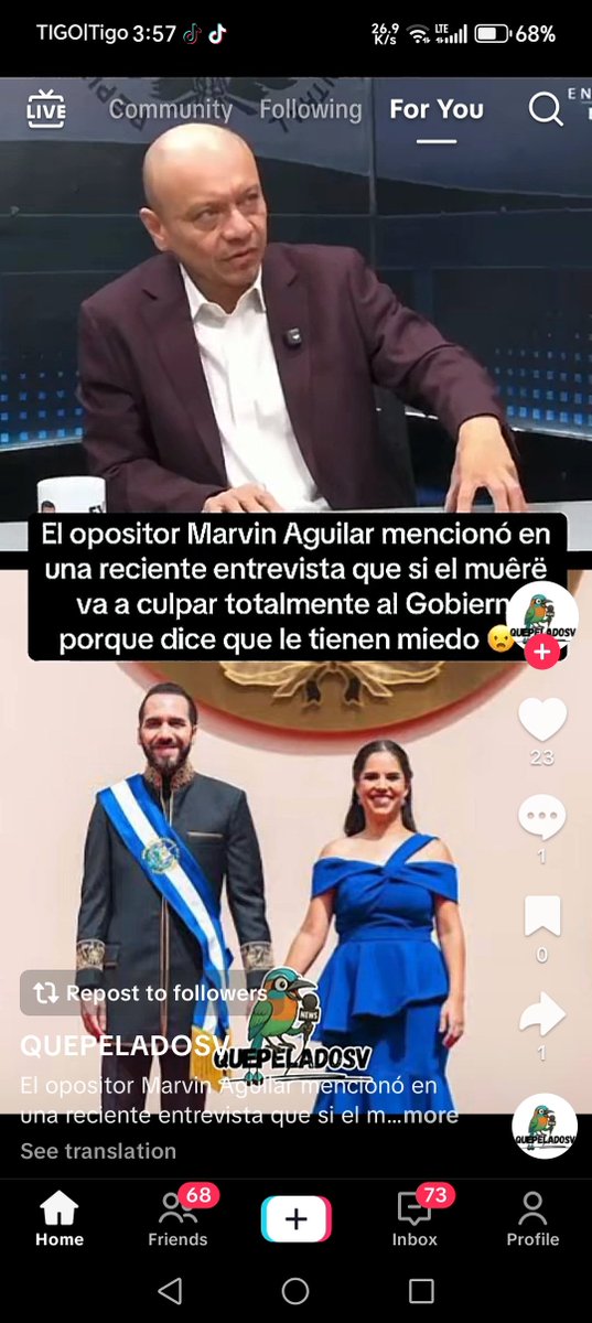Mago2033's tweet photo. @nayibbukele Señor presidente de la república, le solicito de manera muy especial una investigación directa, contundente y de manera muy profunda para buscar todos los medios y encarcelar a este sujeto, por ser un incitador . Yo lo  mandaría a encerrar en el secot. Saludos. https://t.co/nvxJrJ4aOe