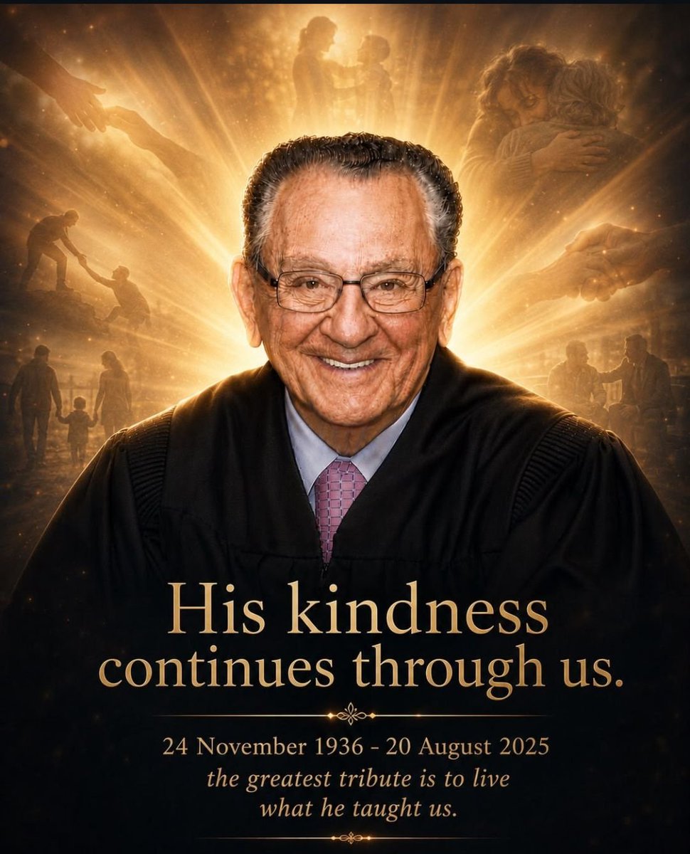 D_home_care's tweet photo. Some people leave memories; others leave a legacy of compassion.
Judge Frank Caprio showed us that justice can be led by humanity, empathy, and kindness. His compassion touched countless lives.
Rest in peace, Judge Caprio. Your legacy lives on. ๐ค๐๏ธ
#lovefirst https://t.co/YObAQAPoOQ