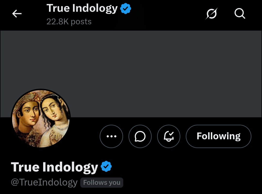 devVinay_paksha's tweet photo. I'm grateful &amp; honored for this follow back. Thank you @TrueIndology 

I'm not always active in X these days, but your knowledge never fails to amaze us. https://t.co/GmMiSyObo5