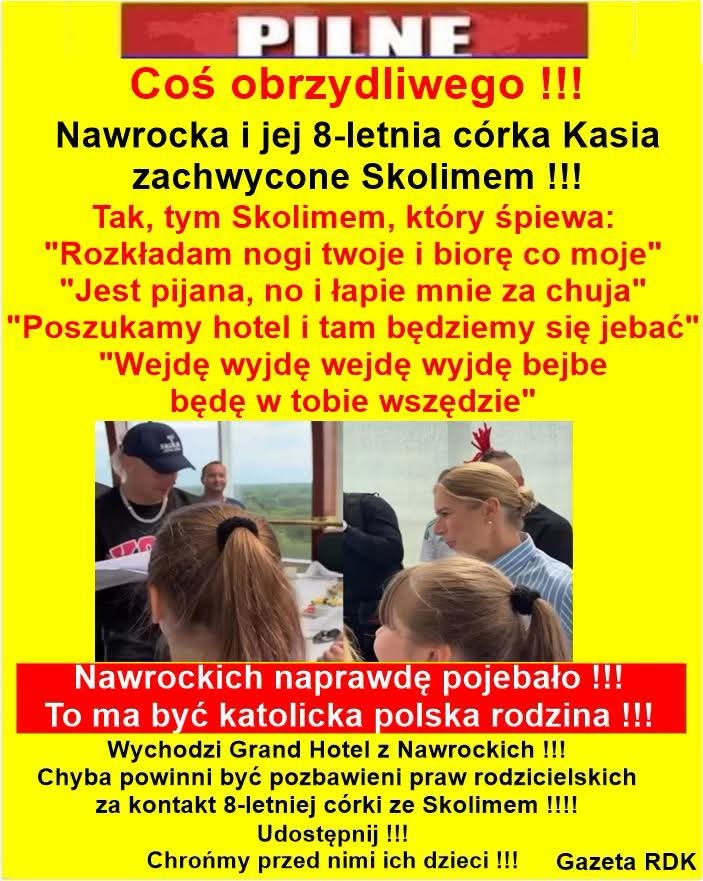 Czeczotka299437's tweet photo. Wypisali dzieci z edukacji zdrowotnej. Teraz uświadamia je Skolim.  Środowisko kibolskie. https://t.co/YistyFWwr7