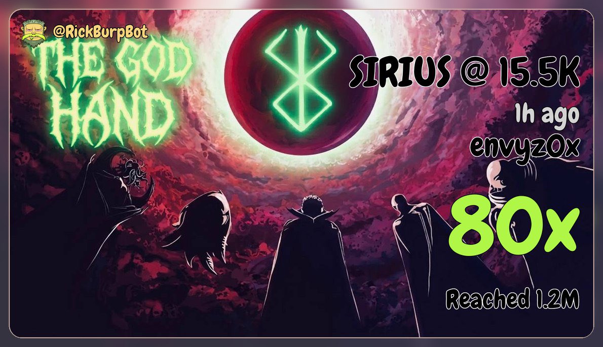 TheGodHandFNF's tweet photo. In 2021, Vlad Called Sirius the "Dogestar" We found a star visible from Vlad's hometown, and registered it as The Dogestar; Proof posted. 

$SIRIUS: 0x3b4A0048a00787A644932cD648Faa043410C163e
- 15k to 1.5m 𒉭
Just another random day on “The God Hand” https://t.co/IU4WWYyc2T
