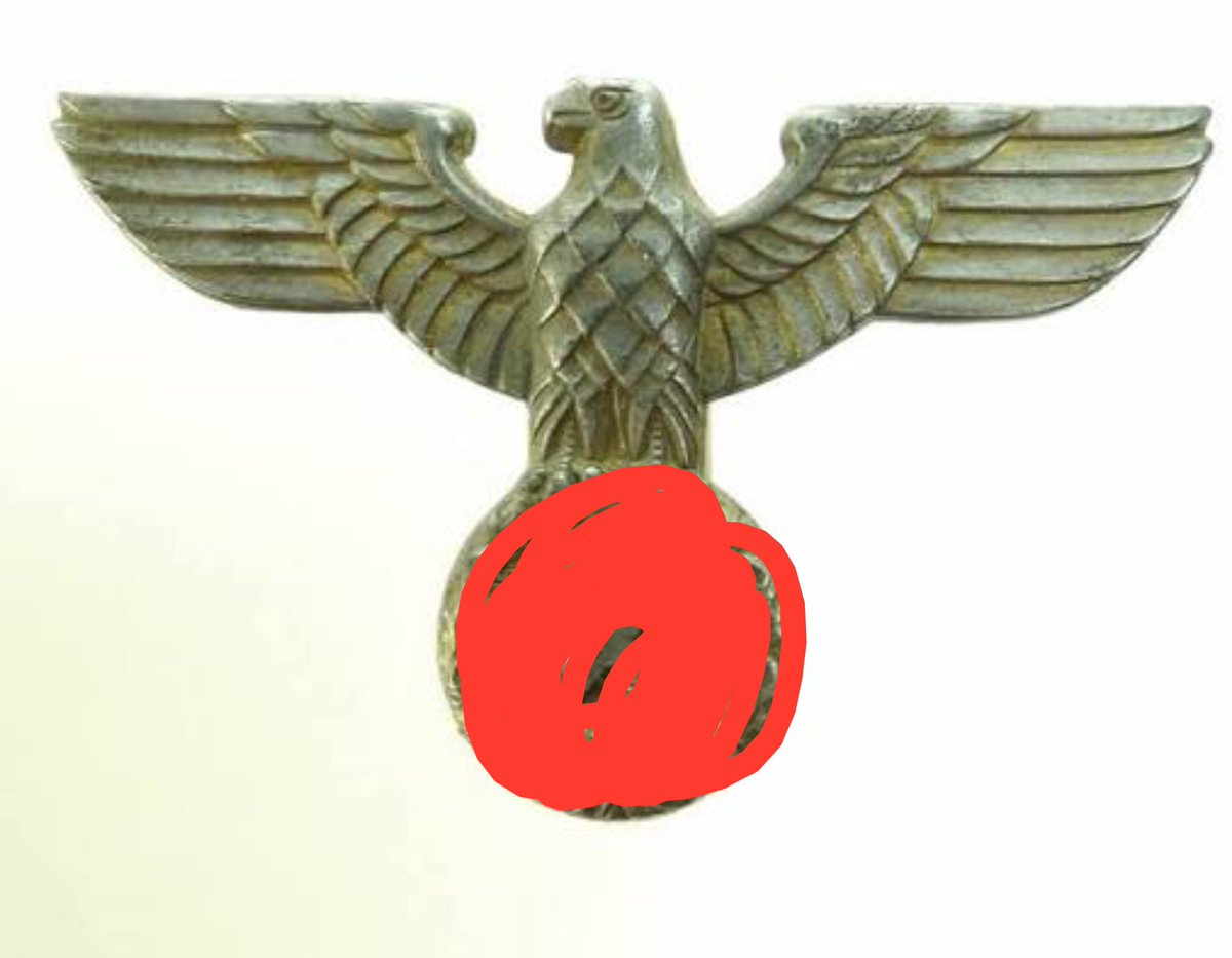 Malk313420's tweet photo. @koneser_misia @cezarykrysztopa Porównaj sobie, Antoni. To jest orzeł użyty przez Rammstein. Ty pokazałeś zupełnie innego obok, rzymskiego. https://t.co/pZbFD2YvgS