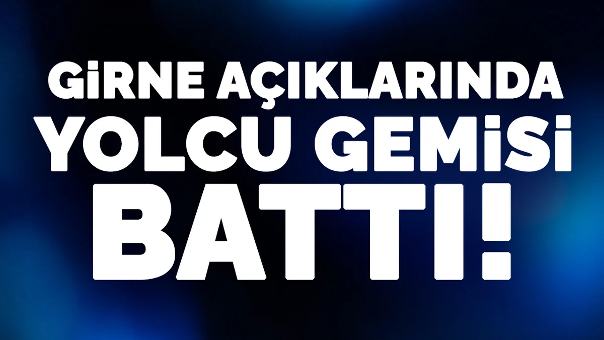 Başka Gazete on X: "Girne açıklarında yolcu gemisi battı!  https://t.c