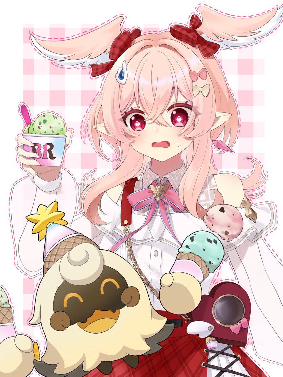 sekiyuougahoshi's tweet photo. リンネアちゃん
サーティーワン無事買えた〜！！！
アクスタ楽しみ〜〜 https://t.co/FMSSUzGJnY