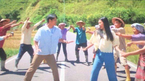 yeyeskii's tweet photo. came to the theater for operasi pestacopet but my main mission was the pulang kampung exclusive trailer 😭 BANG BENEE GOKIL KALIII. merindiing i’m not even bataknese.. langsung ngegoogle lagu apa yg ada di trailer and it’s sitogol!! 🥲 cepetan rilis trailernyaaa @bene_dion !! https://t.co/BNFx7NyGXr