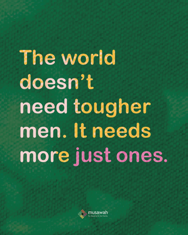 musawah's tweet photo. Being a good husband isn’t enough if you stay silent when her rights are decided. Justice is an Islamic obligation. Men must actively ally for family law reform, seeking equality and supporting the women in their lives. Honor those who advocate for justice.
#masculinity https://t.co/3nzu4dAfHM