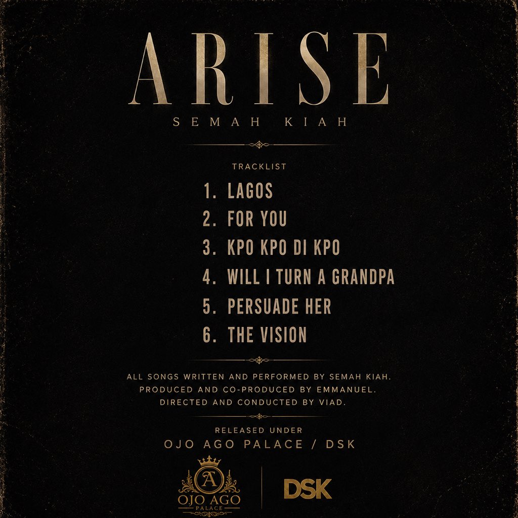 semahkiah's tweet photo. Cover art and official track listing for #ARISE. Drops on Sep. 1st. Get ready 💚🐊 https://t.co/sOQGzWmyBU