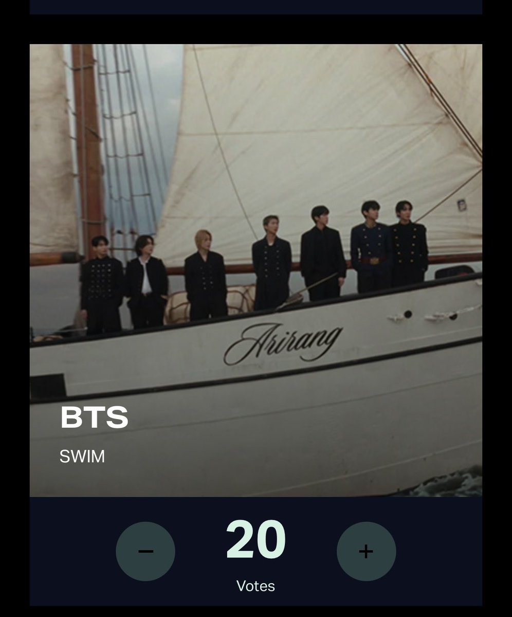 myamourjk's tweet photo. ‼️VOTE BTS FOR VMAS‼️

- Song Of The Year
🗳️: https://t.co/tgGz7GrVdH

- Best K-Pop
🗳️: https://t.co/aNV21djnhy

📆 END: 26 SEPTEMBER 2026 || 05.00 WIB

ga perlu nonton iklan, bisa pake semua akun gmail kalian. 1 akun bisa 20x voting dan bakal reset setiap harinya, jadi jangan lupa VOTE TIAP HARI bukan cuma sekali‼️
