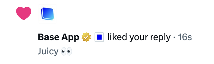 BasejuiceOnBase's tweet photo. Very juicy 👀 https://t.co/SslRHJDSRL
