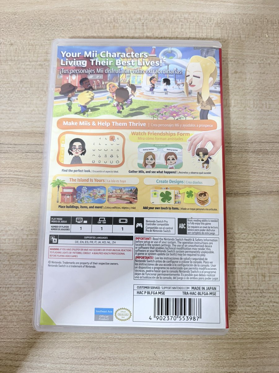 popcorn_0077's tweet photo. Tomodachi ปกEng เท1350 #นัดรับอุดร ได้ค่า♥️ ค่าส่งบวกเพิ่ม45 พร้อมโอนส่งฟรีเน้อ ig:pr3xmzq_13จะตอบไวกว่าเดมนะคะ #ขายแผ่นเกม #ส่งต่อnintendoมือ2 #แผ่นเกมnintendo #ส่งต่อnintendo https://t.co/11QT1HfLb2
