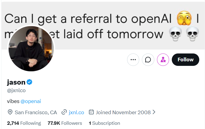 ai_explorer25's tweet photo. Best accounts to follow from each frontier lab to stay constantly up to date

Anthropic

@karpathy
 - must-follow account for AI; recently joined Anthropic

@bcherny
 - Claude Code creator, always shares great tips

@trq212
 - also a Claude Code developer; writes amazing articles on CC

OpenAI

@polynoamial
 - works on reasoning research, shares a lot of technical details

@gabriel1
 - Sora developer, great career path

@jxnlco
 - works on dev experience, shares a lot about Codex

Google AI

@OfficialLoganK
- all the major Google Gemini and AI Studio updates

@ammaar
 - product and design; shares great things about vibe-coding in Google AI Studio

@fofrAI
- cool use cases for generative models

Cursor

@leerob
- the loudest voice behind Cursor updates

@ericzakariasson
- shares great insights on using Cursor

@mntruell
 - Cursor’s CEO; major releases and usage updates

xAI

@milichab
  - recently joined xAI, shares updates on Grok

@skcd42
 - also covers major Grok releases

@ai_explorer25
- covers all ai content and free resources