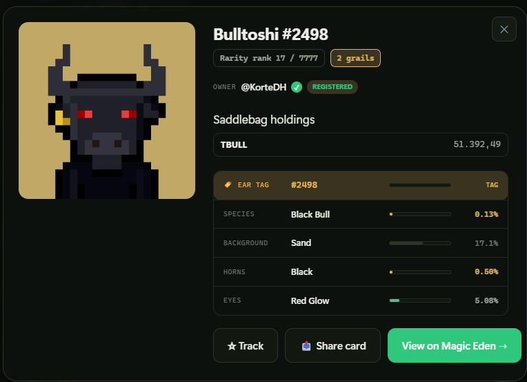 KorteDH's tweet photo. You can now check your saddlebag holdings on https://t.co/wP8cBjqEqL!

Check saddlebags before you buy or check if your friends are still holding theirs!

https://t.co/g6KFSVVEwO is temporary live on a different domain!
https://t.co/SjeUTdVV83 https://t.co/kV9wkLnCfd