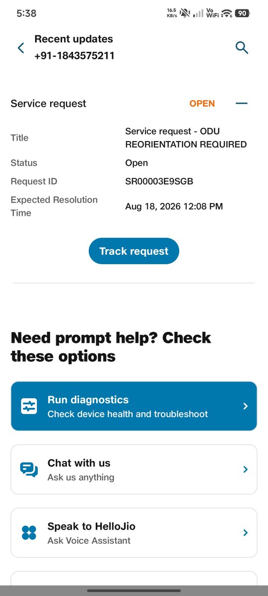 Amanigxao's tweet photo. @JioCare @JioCare Stop bot replies. See attached proof of slot manipulation!

I booked daytime slots twice, but Karnal team changed it to late night (19 Aug) without consent to evade rooftop ODU work. 

Resolution time breached! Send an engineer tomorrow 10 AM or NCH 1915 is next. https://t.co/IL0peggUsr