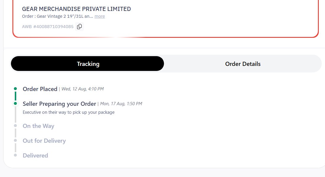 amirr940's tweet photo. @help_delhivery It's been 6 days i have place the order and seller is ready to ship the ordr, but you didn't pick the parcel evry days it shows 'Executive on their way to pick up your pkg' nothing is happening if u can't fullfill the req plz do not take it. https://t.co/gyUk2loRh7