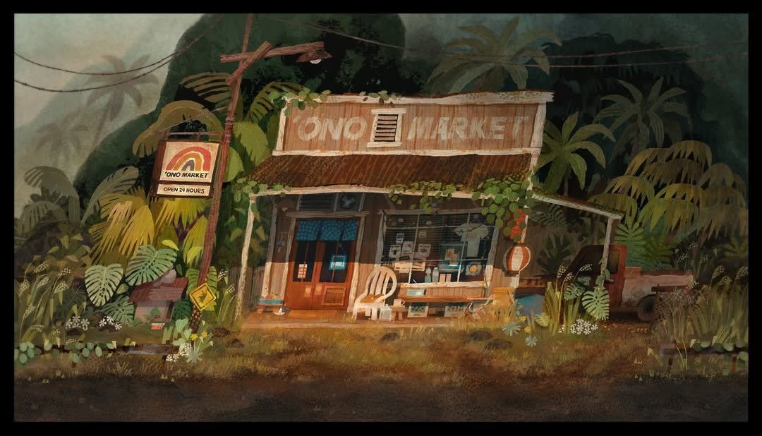 VidaoPantalla's tweet photo. @DisneyPlusES ¡Primer vistazo al arte conceptual de #GhostMarket de #Pixar!
#D23 #D2326 #D32026 https://t.co/7aaYt5k42K