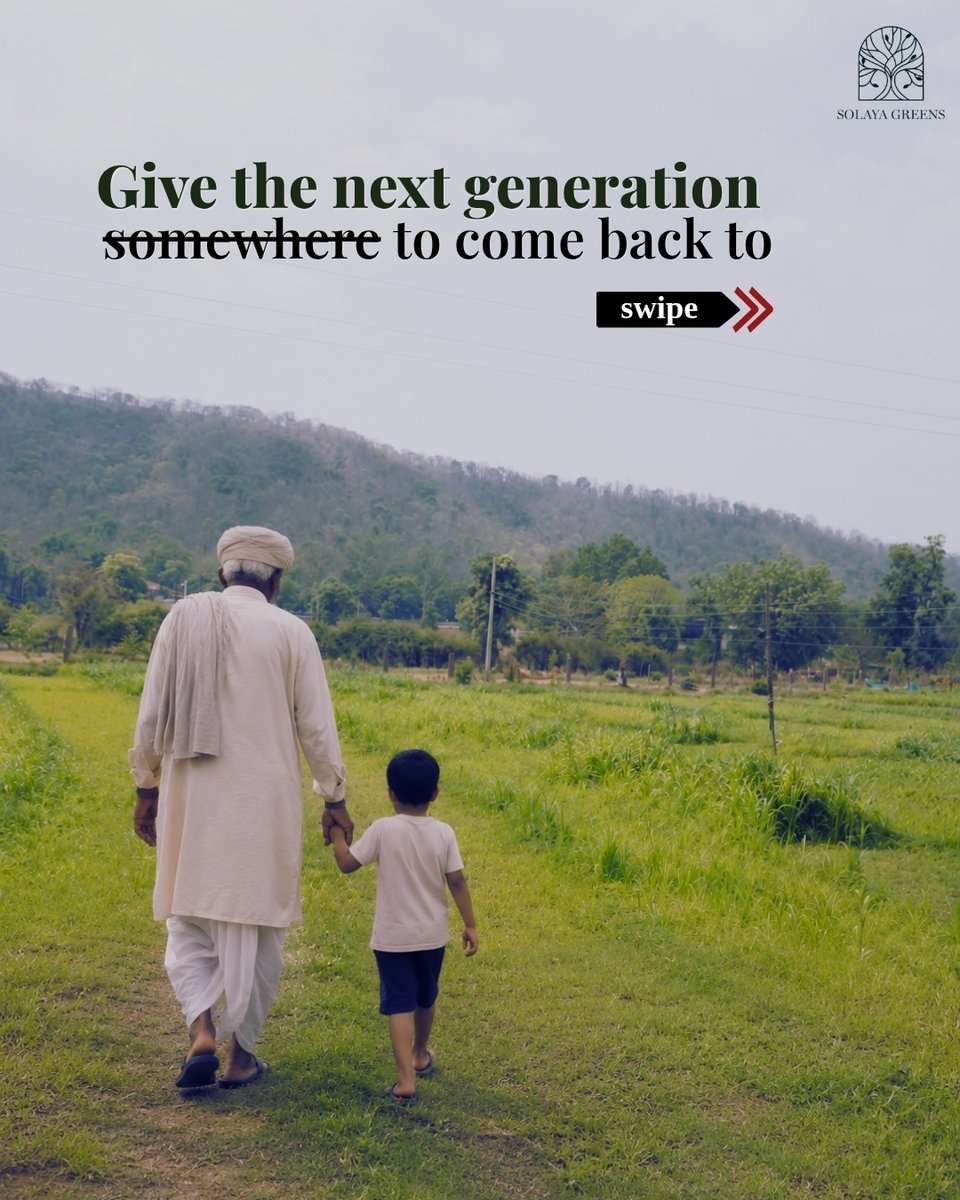 solayagreens's tweet photo. You can leave behind wealth.
Or you can leave behind a place where the family keeps making memories.

Give the next generation somewhere to come back to.

Explore Farmlands at Solaya Greens
Call : +91-9958076092
Email : sales@solayagreens.com
Website: https://t.co/rJ4Uvoweag https://t.co/zPEBjHzaiK