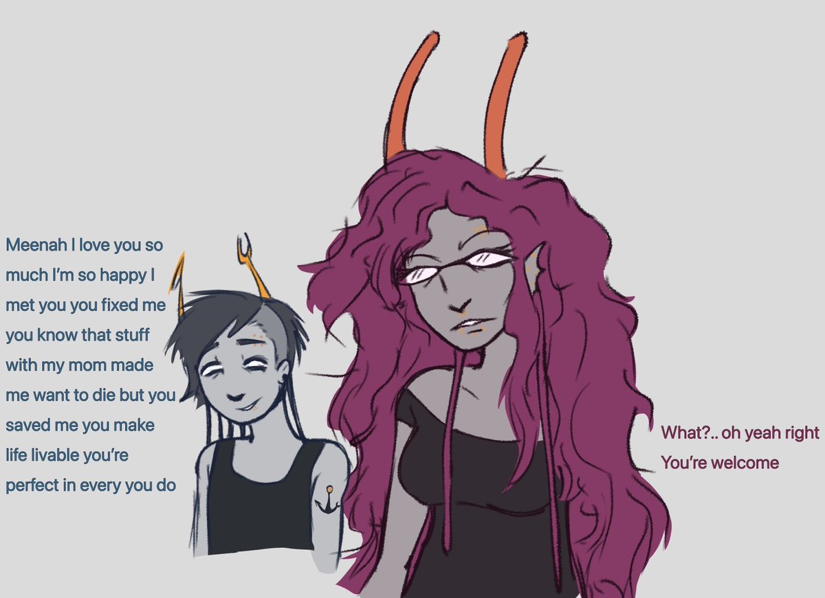 LastPrussian_'s tweet photo. I’m a better person when I’m with you 
GOD I MISS HERR
#homestuck idk https://t.co/mXiVrlRXpL