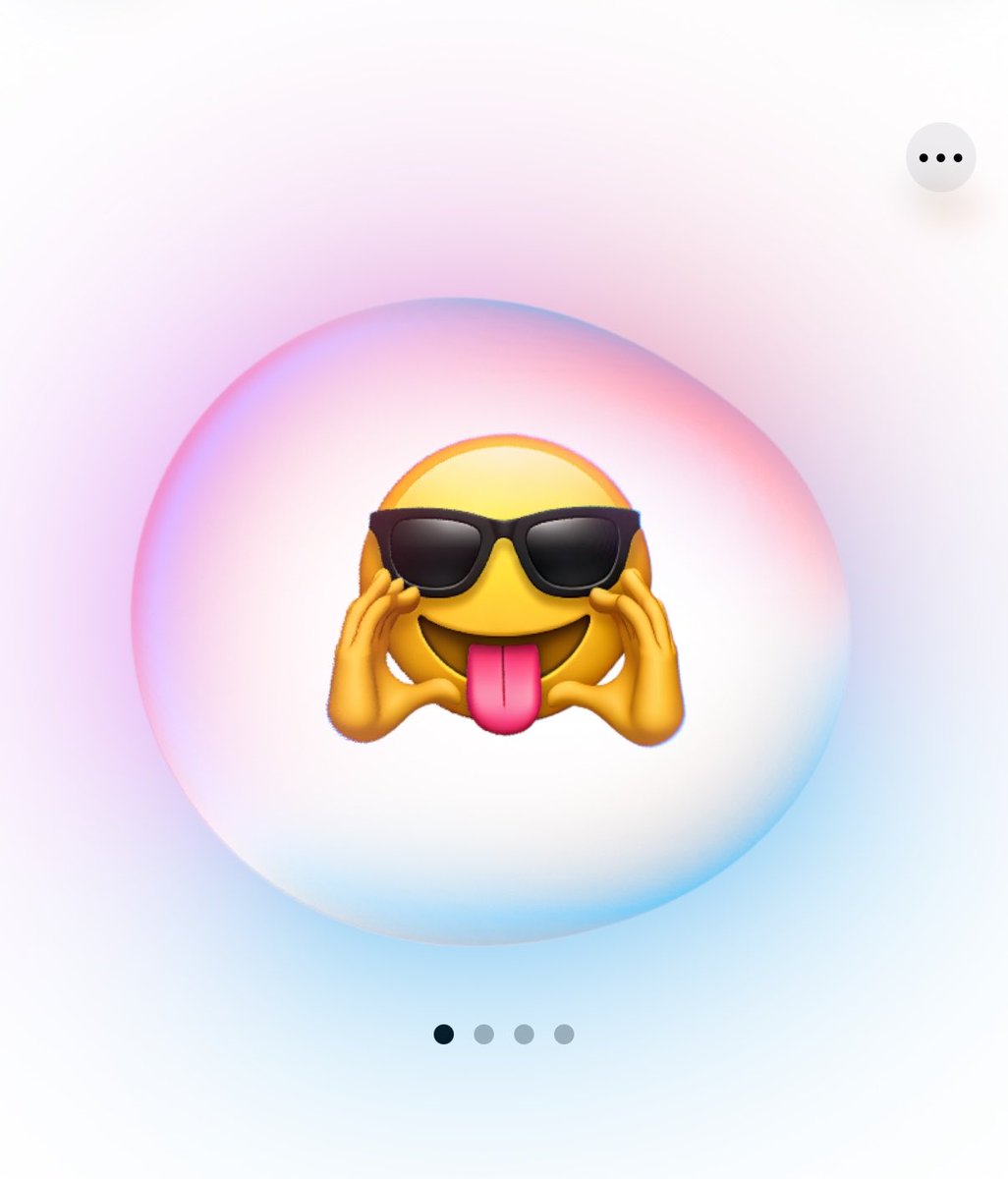 mewithhome's tweet photo. อันนี้น่าจะไม่ใช่ทริค แต่ใครเบื่อ emoji เดิมๆ เข้า genmoji ไปมิ้กรวมกันได้เลยตามความชอบ นี่ว่ามันสนุกดี อีโมจิไม่ซ้ำใครมากๆๆ https://t.co/CJDlOUYrct