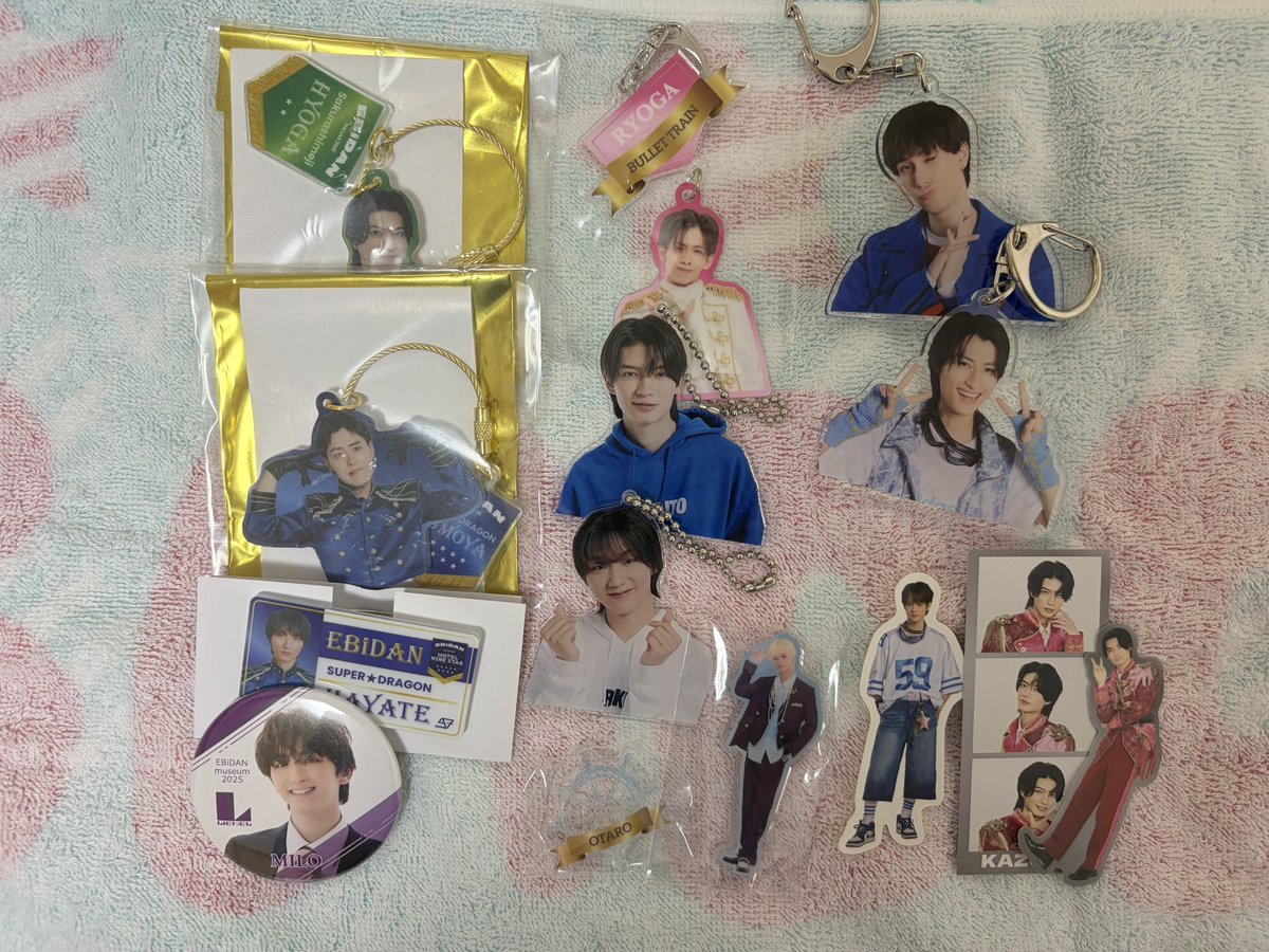 m02of's tweet photo. EBiDAN グッズ 買取
エビライ museum 大運動会 ダンエビ 
生写真 アクキー ポスカ ステッカー トレカ

譲▶︎画像
求▶︎買取(〜定価)＞FUMINORI関連(どちらもご提示ください)

郵送でのお取引

お気軽にお声掛けください🙌🏻

 #EBiDAN     #EBiDAN譲 https://t.co/jrVfiTvftB