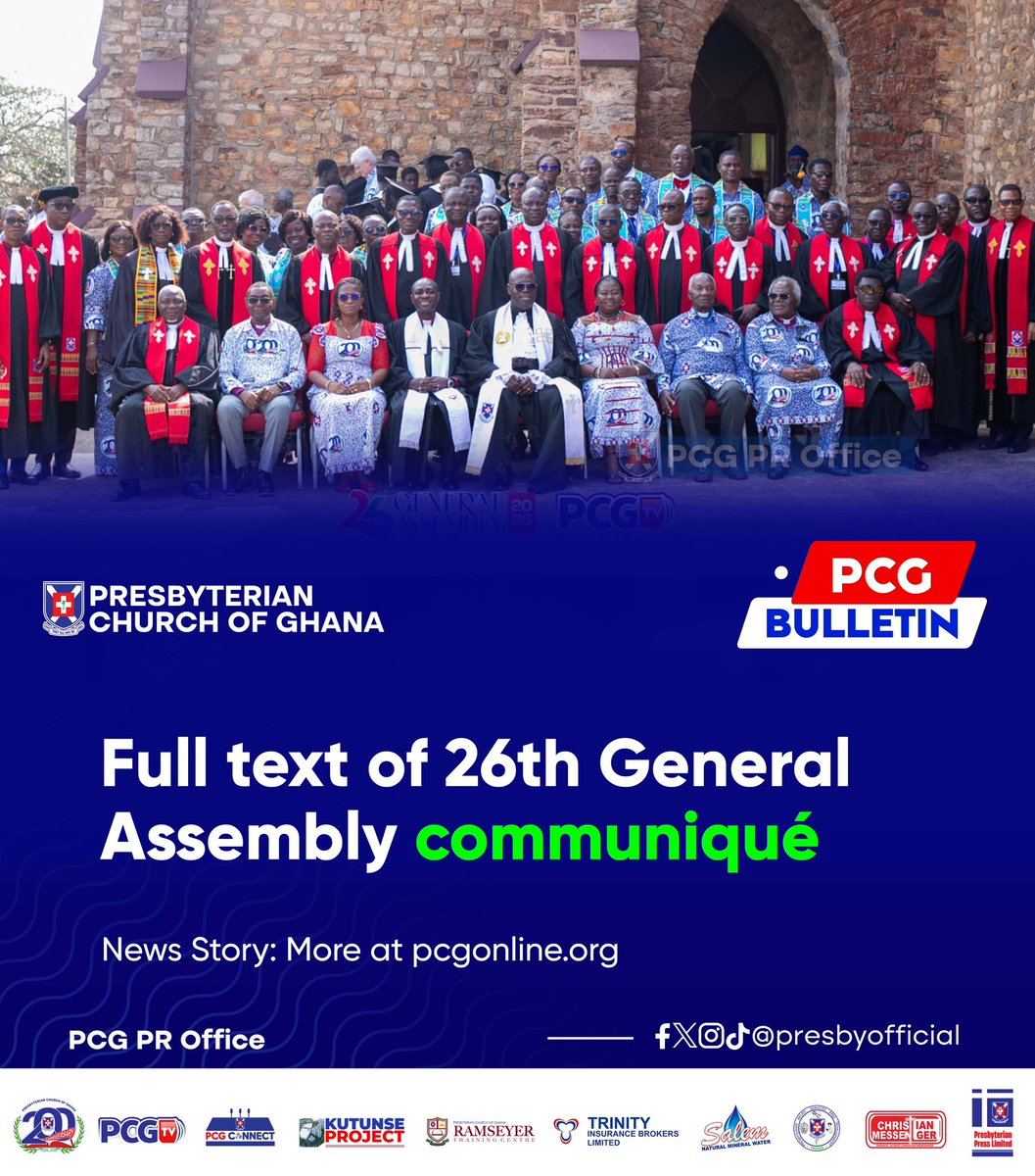 CMessengerPCG's tweet photo. The communiqué captures the General Assembly’s reflections, national concerns, commendations, and calls to action as the church journeys toward its bicentennial celebration. Read it here: https://t.co/XACpgpJ0BB https://t.co/18AEw6IShW