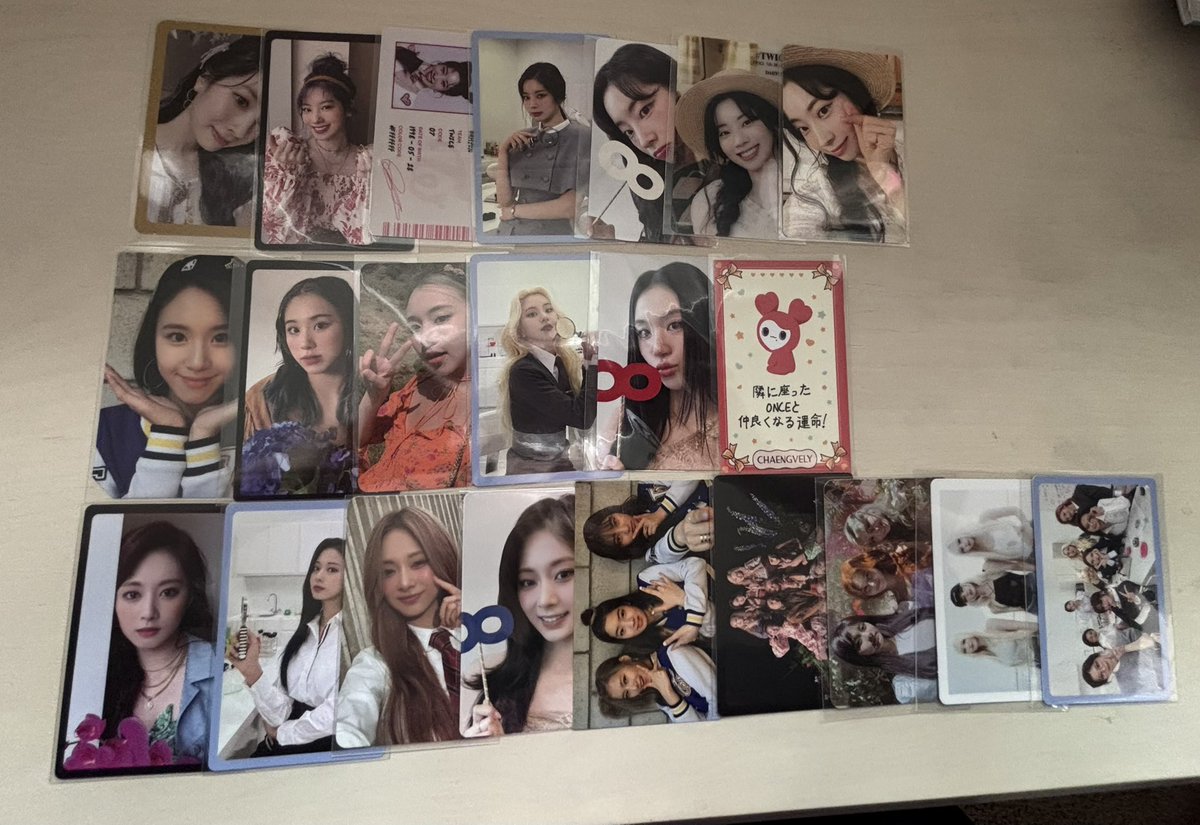 iqhi09's tweet photo. TWICE トュワイス トレカ 買取

譲 画像 (ナヨン・ジョンヨン・モモ・サナ・ジヒョ・ミナ・ダヒョン・チェヨン・ツウィ

求 買取 or  cortis交換

郵送のみ・サイト通し可

 #TWICE https://t.co/r8xEtywuIK