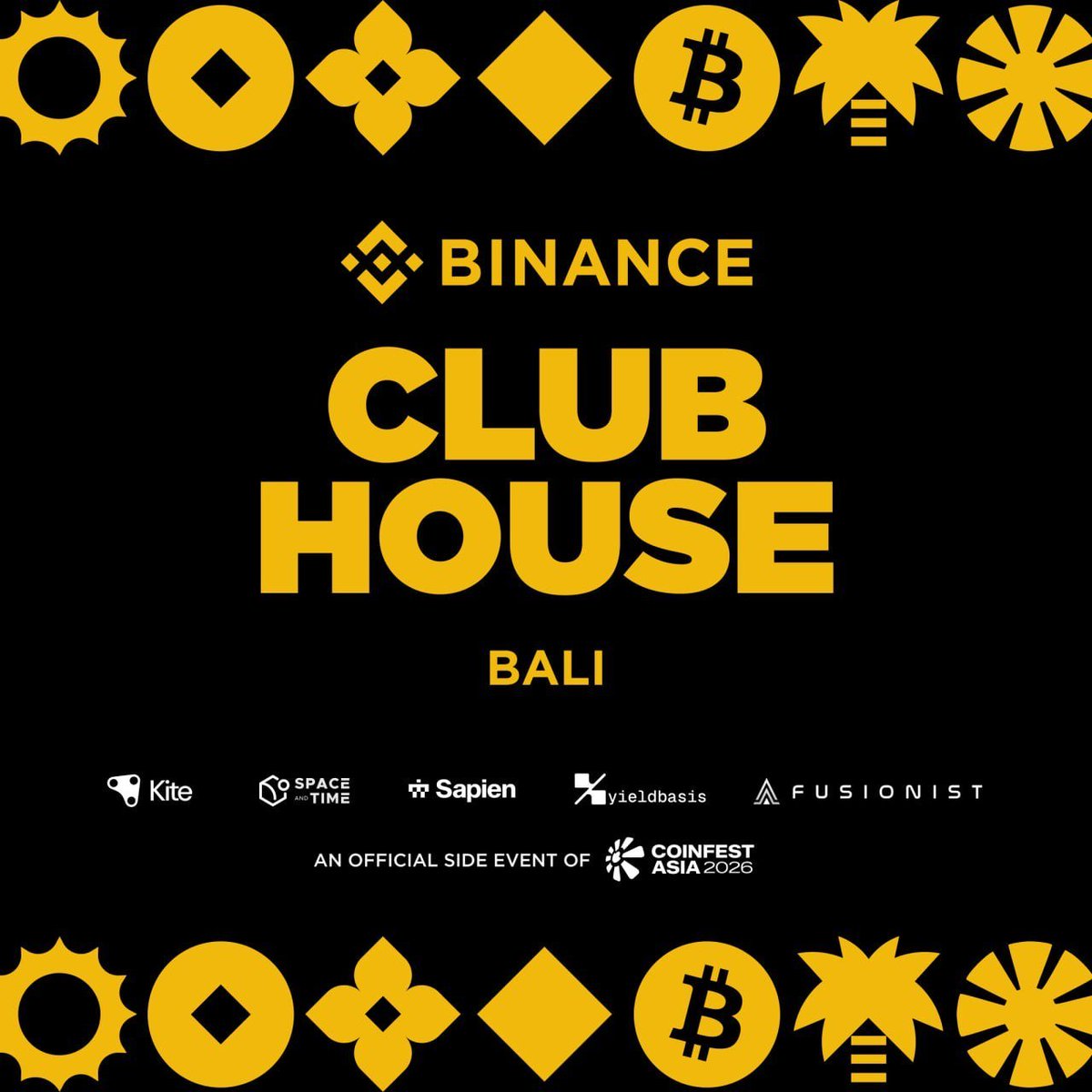 Steven_Tanawa's tweet photo. Yuk ikuti Virtual AMA bareng CZ dan dapatkan Exclusive Blind Box di Binance Clubhouse. Selesaikan task di lokasi untuk klaim hadiahnya.
🏠 Binance Clubhouse
📅 Tanggal: 21 Agustus 2026
📍 Lokasi: Area Coinfest Asia
🕛 12.00 – 17.00 WITA
Daftar di: https://t.co/jkWJJkV9tc https://t.co/0ujhnkVOXm