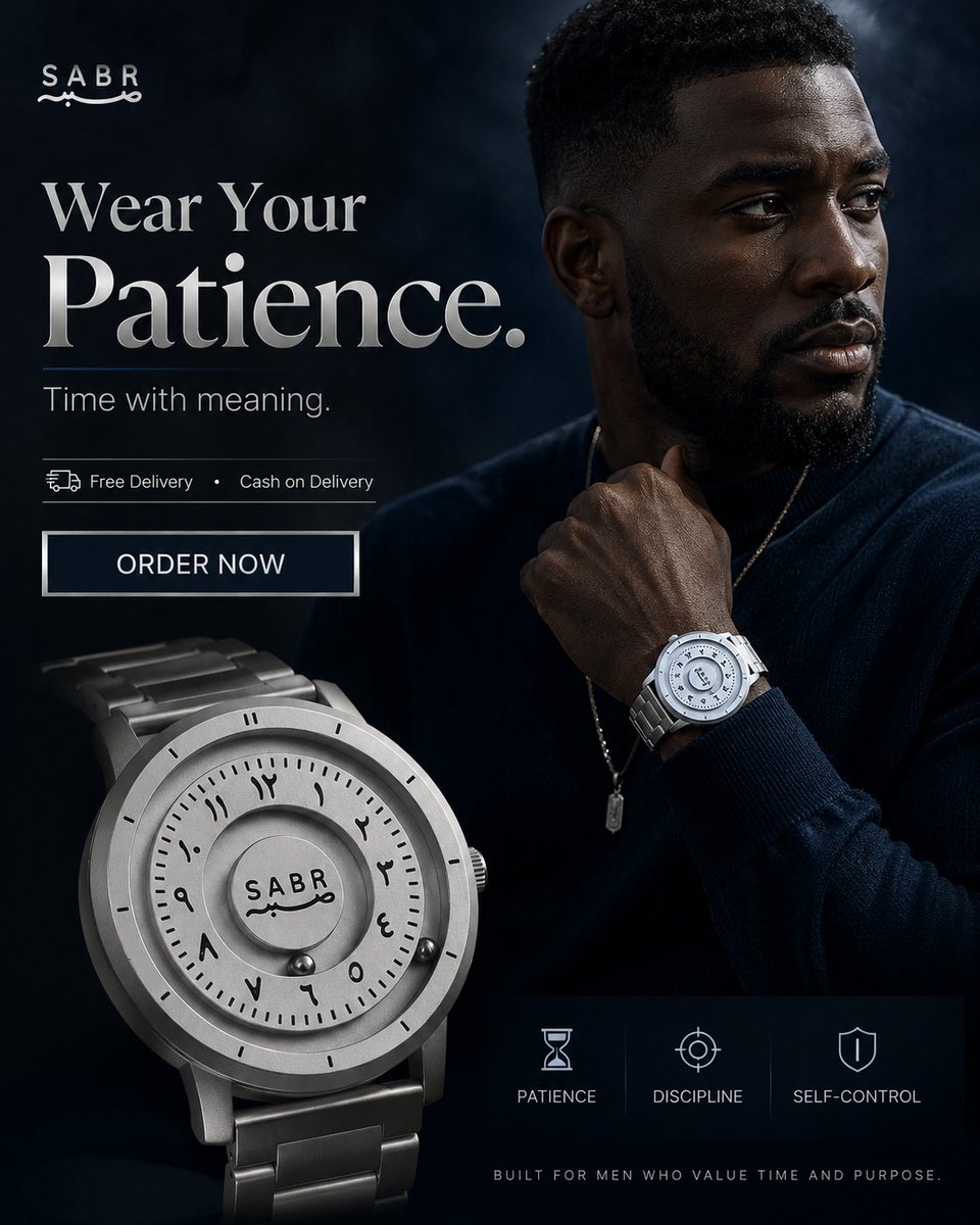 jckmwhyland's tweet photo. Why wear a watch that blends in when you can wear one that gets noticed?
A modern piece made to add presence to any outfit.