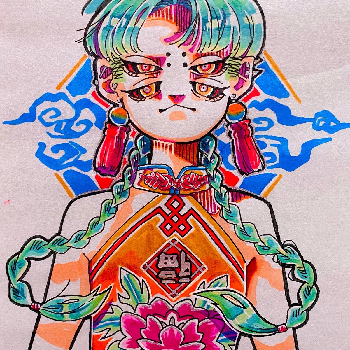 ANNNO2000's tweet photo. #OC https://t.co/Qik5Rq6EAx