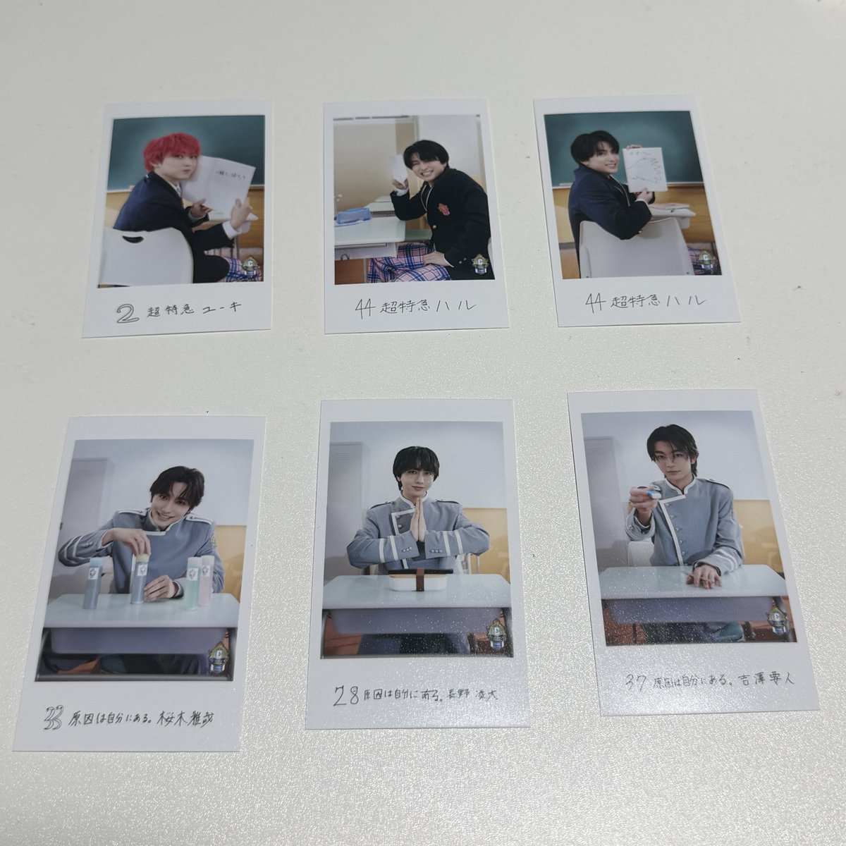 runrunwtr's tweet photo. @_ EBiDAN THE LIVE 2026 エビライ グッズミニフォト 隣の席セット 交換

【求】HAYATO

【譲】 ユーキ、ハル、桜木雅哉、長���凌大、吉澤要人、MORRIE、飯島颯、中村旺太郎、筒井俊旭

郵送にて交換希望です。お気軽にお声掛けください。
#EBiDAN交換 https://t.co/Vpg9ROh9jC