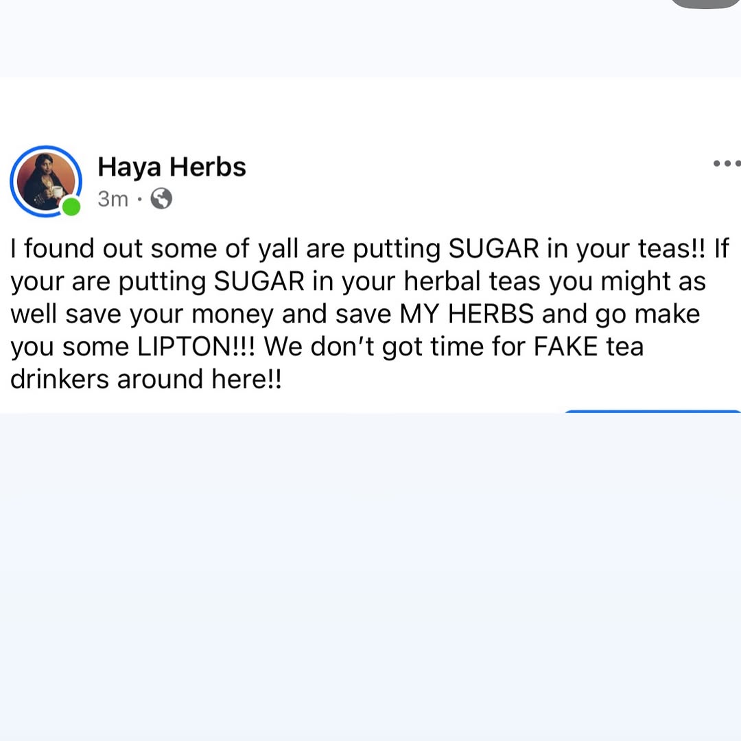 hayaherbs's tweet photo. I’ve said it a million times . SUGAR IS THE ENEMY.  See natural sweeteners you can use in the comments if you just HAVE to have sweet. https://t.co/roQA6DE7yv