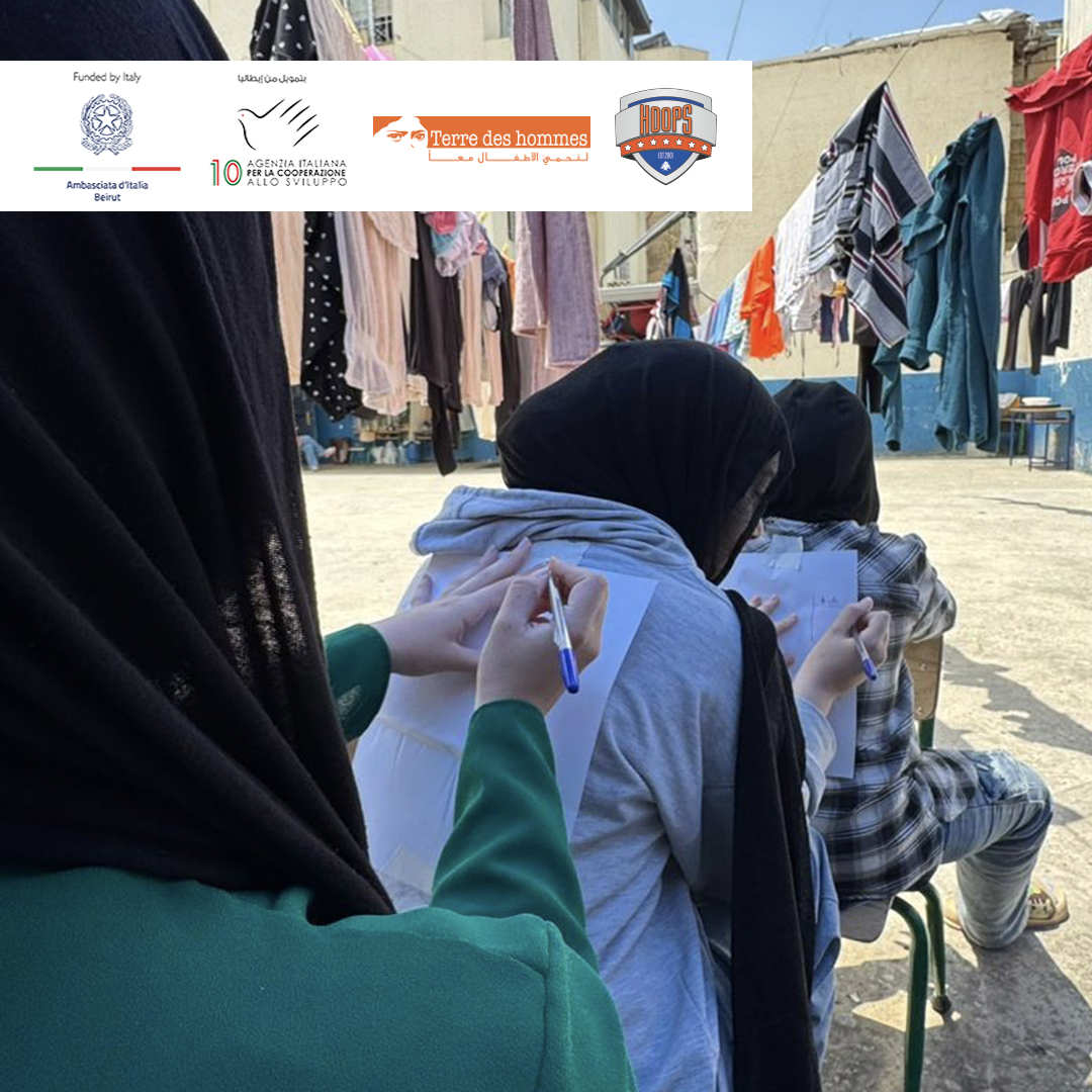 tdhitalylebanon's tweet photo. Under MAHMIE project, HOOPs implemented a series of psychosocial support activities for families who lived in collective shelters across Beirut and Mount Lebanon region.
Funded by Italy @aicsbeirut @aics_it 
Implemented in partnership with @tdhitalylebanon https://t.co/FhyOoobfG9